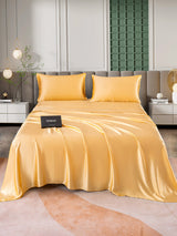 [Champagner] SilkSilky-DE 25Momme Bettwäsche Sets 001