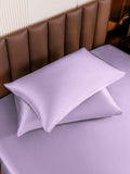 SilkSilky DE 19Momme Reine Seide Pillowcase Lavendel 004