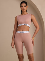 [Rosa] SilkSilky-DE Sleeveless Crew Neck Women's Outfit Sets 001
