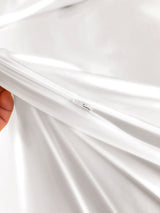 [Weiß] SilkSilky-DE 25Momme Bettwäsche Sets 007