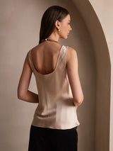 [Champagner] SilkSilky-DE Sleeveless Cami Top 002