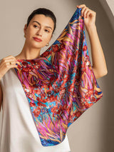 [P095] SilkSilky-DE Reine Seide Scarf 005