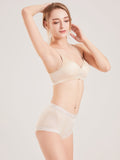 SilkSilky DE Seidenstrick Bra Beige 005