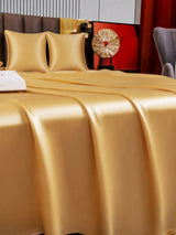 [Champagner] SilkSilky-DE Bettwäsche Sets 003
