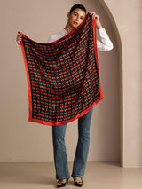 [Schwarze Kirsche] SilkSilky-DE Scarf 004