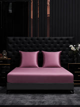 [Blasses Mauve] SilkSilky-DE Bettwäsche Sets 001