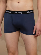 [Dunkelblau] SilkSilky-DE Mens Underwear 003