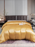 SilkSilky DE 22Momme Reine Seide Duvet Cover Champagner 001