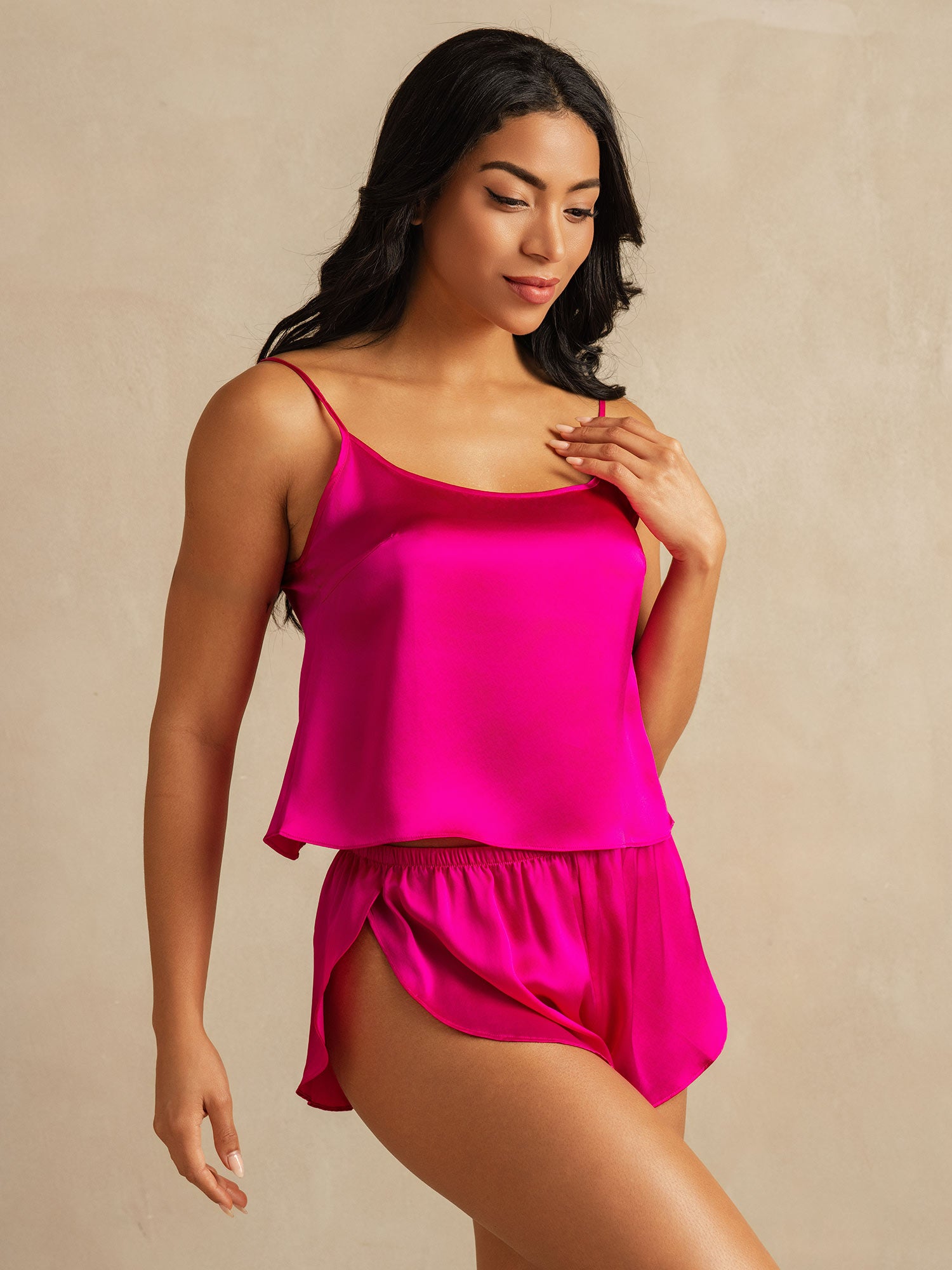 [Rosarot] SilkSilky-DE Reine Seide Camisole Set 003