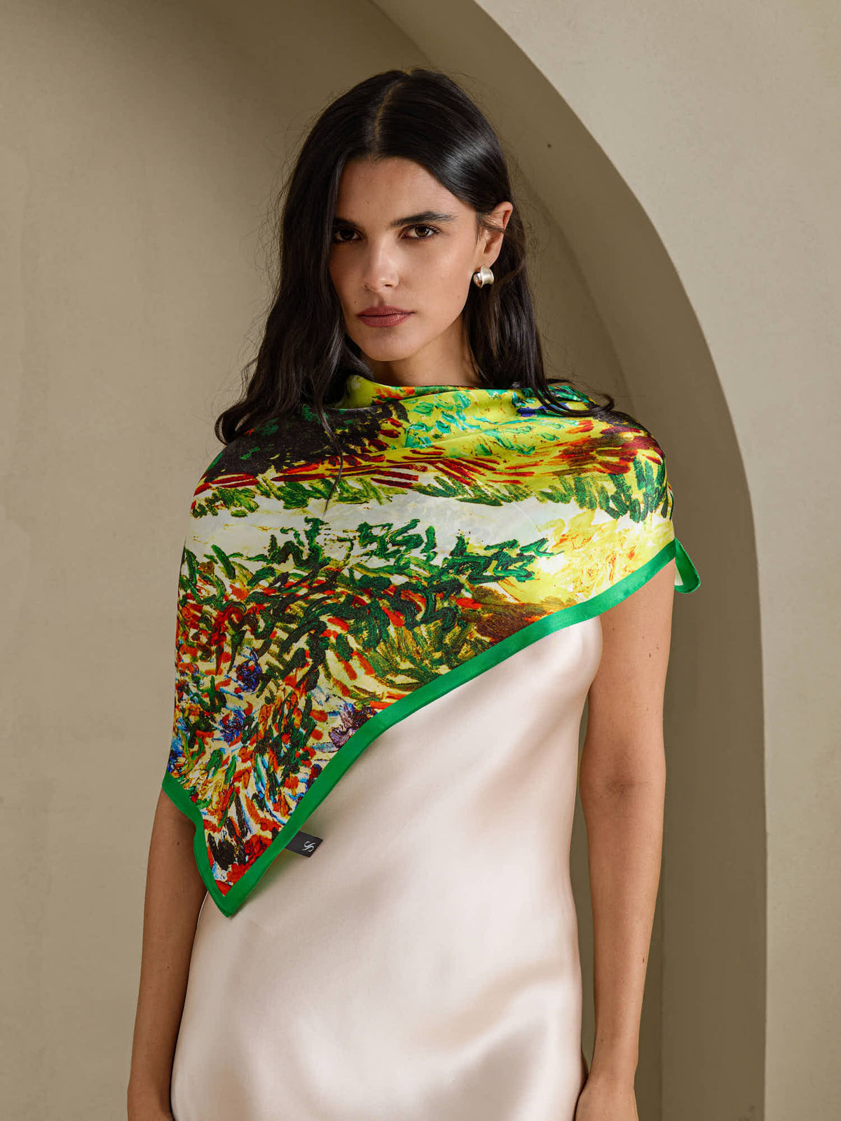 [P072] SilkSilky-DE Scarf 001