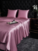 [Blasses Mauve] SilkSilky-DE Bettwäsche Sets 003