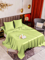 [Mintgrün] SilkSilky-DE Bettwäsche Sets 001