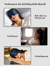 [Dunkelblau] SilkSilky-DE Augenmasken 006