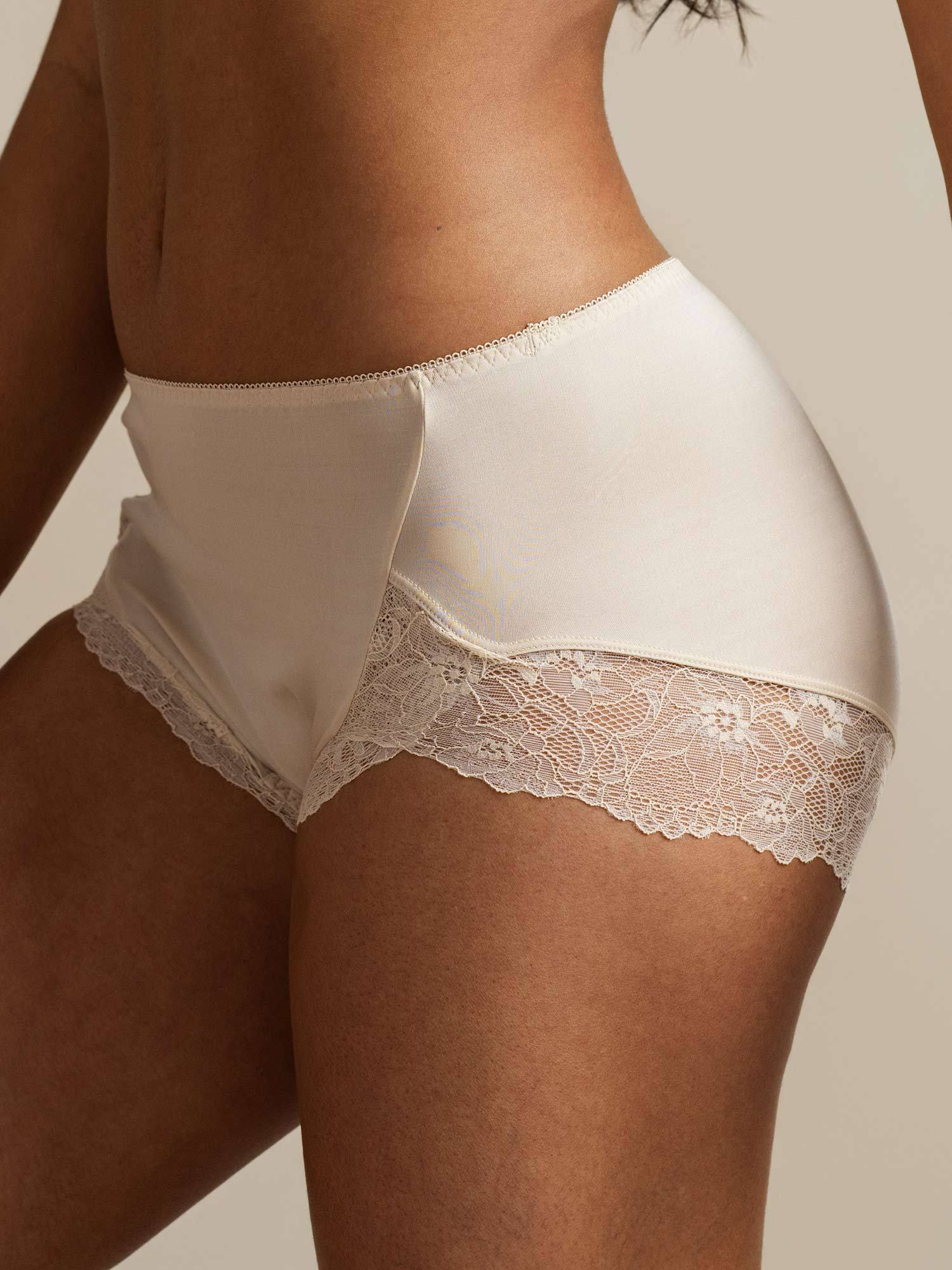 [Beige] SilkSilky-DE Reine Seide Panty 003,