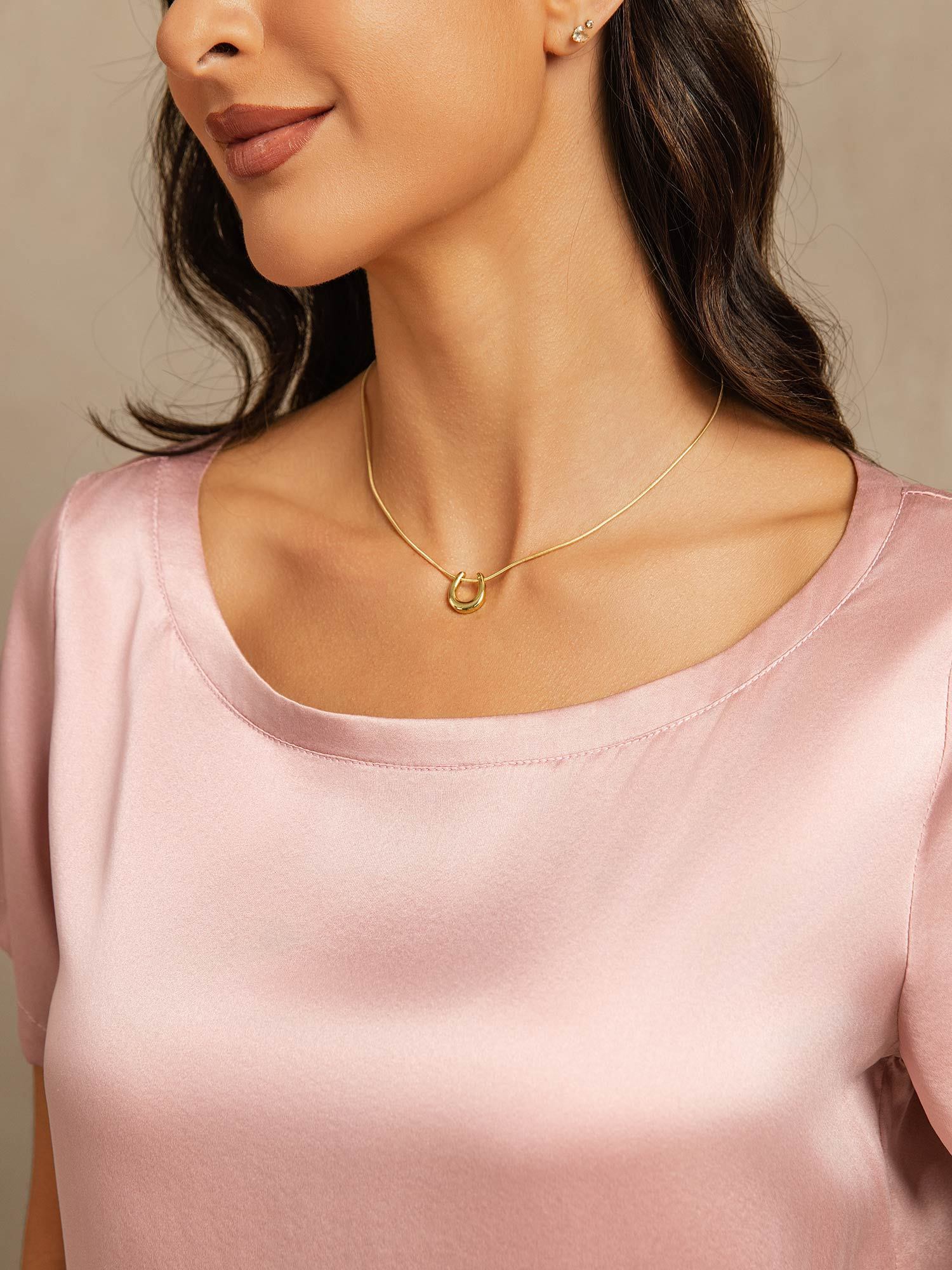 [Pfirsichhaut] SilkSilky-DE 19Momme Seide Womens Pajamas 004