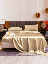 [Beige] SilkSilky-DE 19Momme Bettwäsche Sets 002