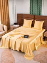 [Champagner] SilkSilky-DE Bettwäsche Sets 002