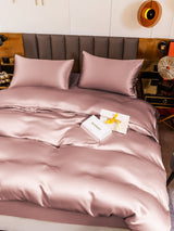 [Pfirsichhaut] SilkSilky-DE 19Momme Reine Seide Bedding Set 001