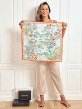 [P064] SilkSilky-DE Reine Seide Scarf 002
