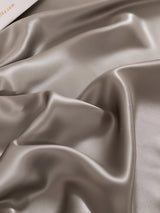 [Grau] SilkSilky-DE 22Momme Bettwäsche Sets 006