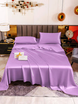 [Lavendel] SilkSilky-DE 19Momme Bettwäsche Sets 002