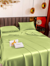 [Mintgrün] SilkSilky-DE 19Momme Bettwäsche Sets 005