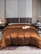 [Kaffee] SilkSilky-DE 22Momme Duvet Covers 001