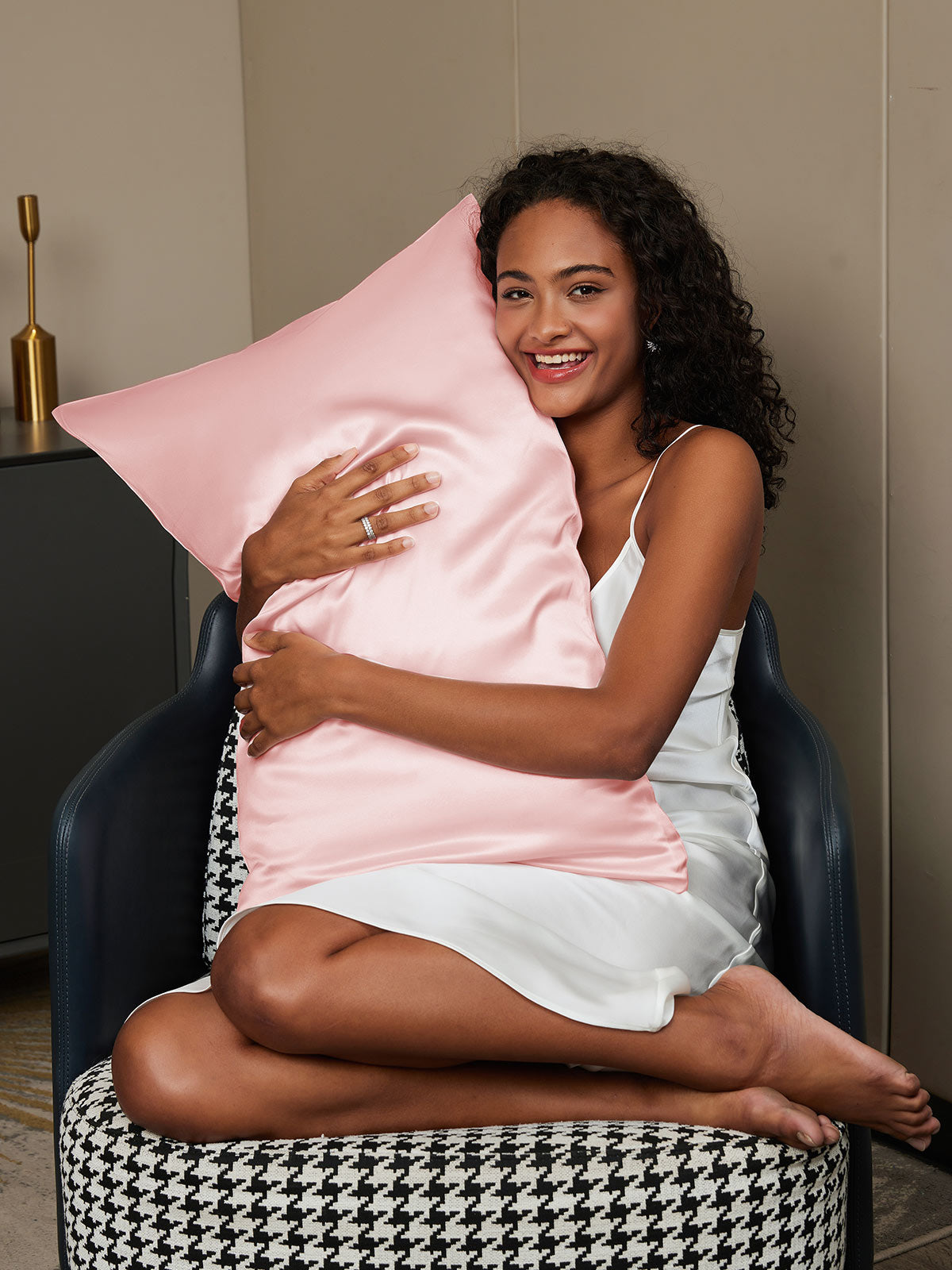 [Rosa] SilkSilky-DE 22Momme Reine Seide Pillowcase 002