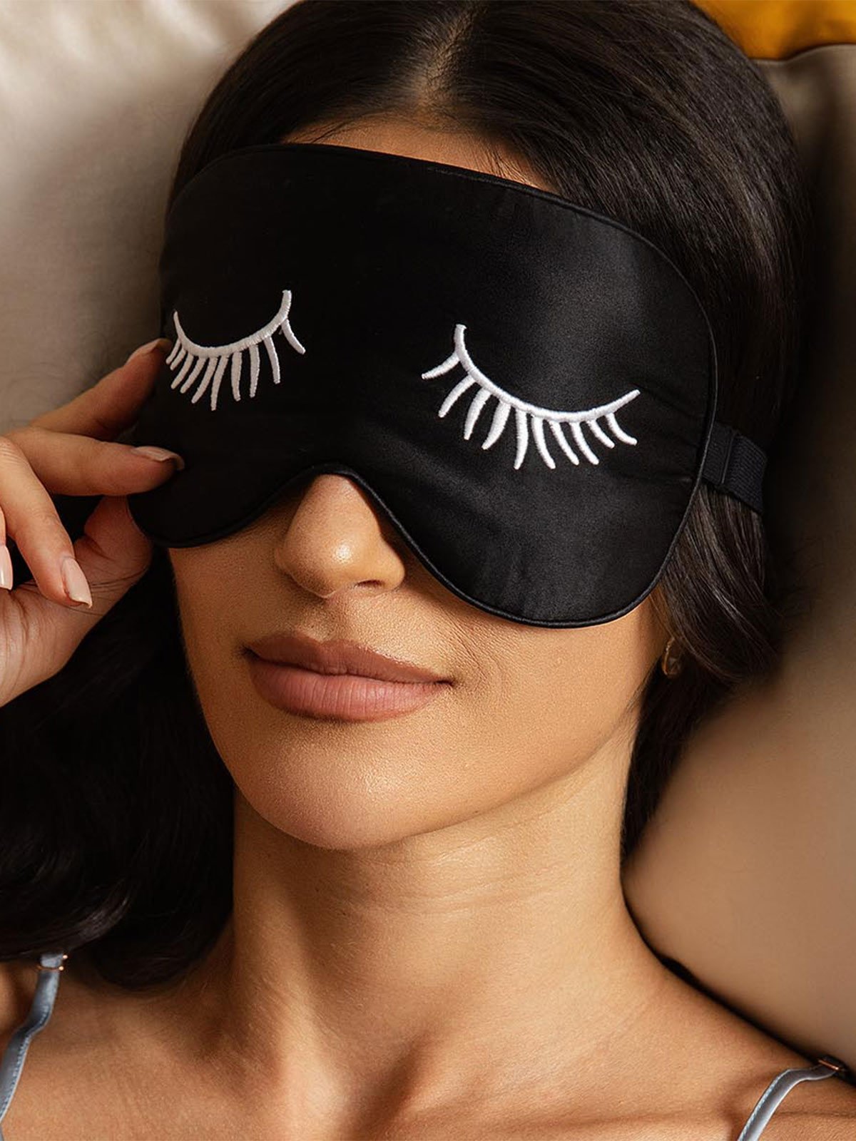 [WeißeWimpern] SilkSilky-DE Reine Seide Eye Mask 004