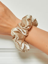 [Beige] SilkSilky-DE Haargummis 001