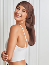 [Kaffee] SilkSilky-DE Reine Seide Sleep Cap 004