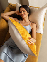 [Gold+Hellbeige] SilkSilky-DE 19Momme Pillowcase 003