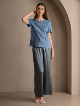 [Graublau] SilkSilky-DE Damenhosen 003