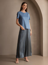 [Graublau] SilkSilky-DE Damenhosen 004