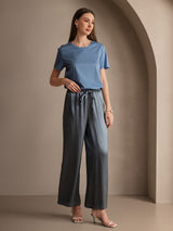 [Graublau] SilkSilky-DE Damenhosen 006