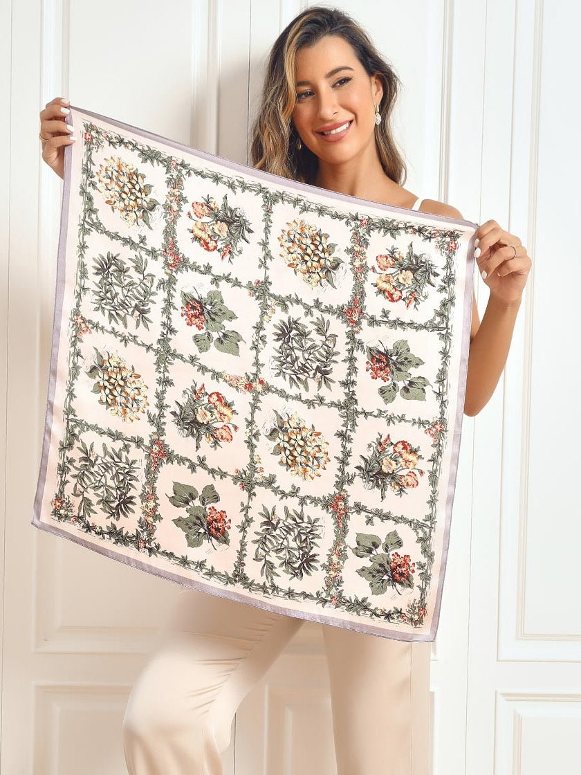 [P053] SilkSilky-DE Reine Seide Scarf 001