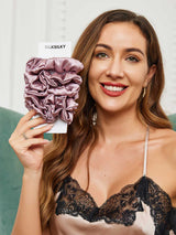 [Blasses Mauve] SilkSilky-DE Haargummis 001