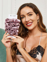 [Blasses Mauve] SilkSilky-DE Haargummis 002