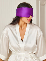 [Violett] SilkSilky-DE Augenmasken 003