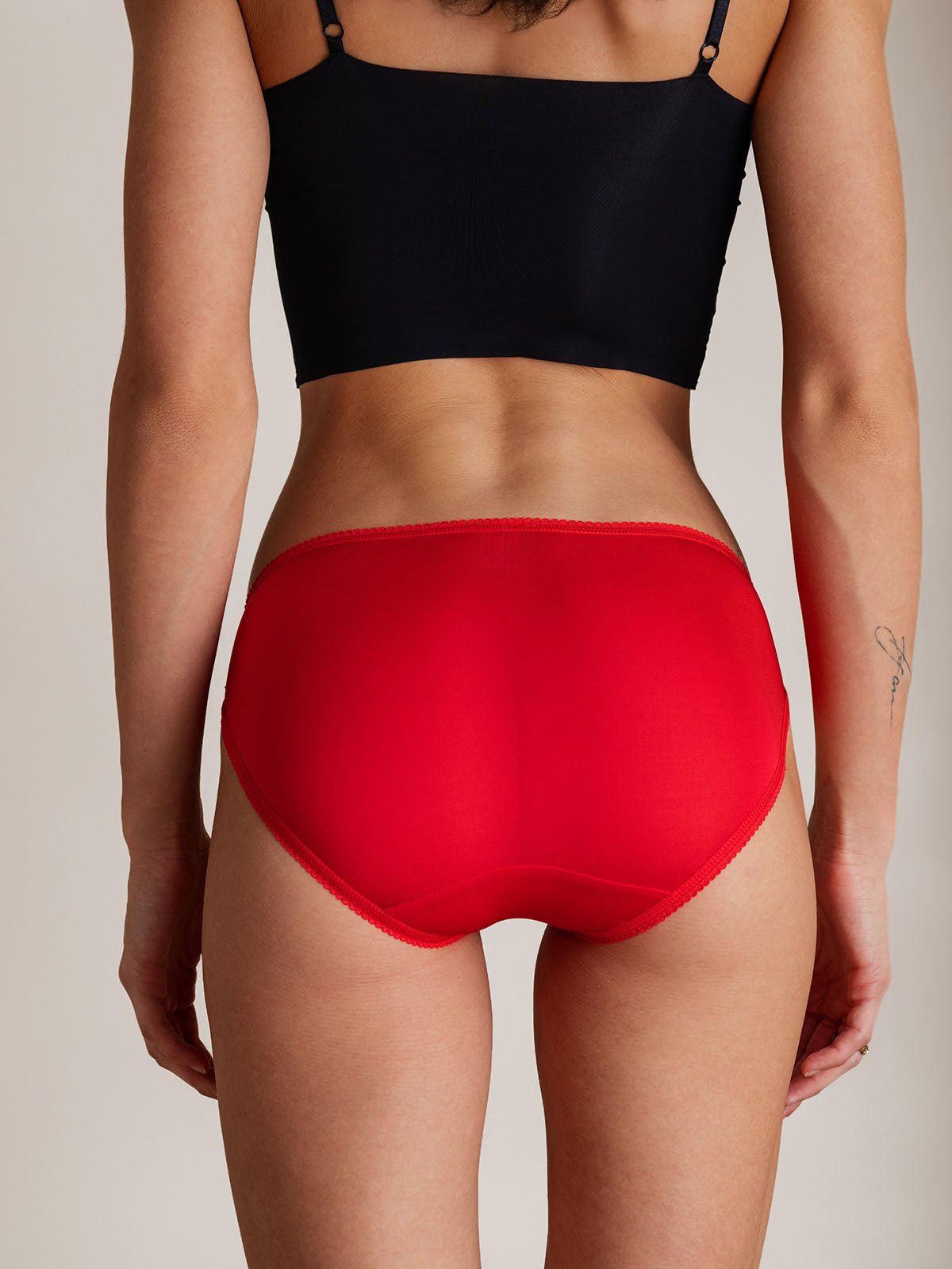 [Rot] SilkSilky-DE Seidenstrick Panty 004