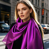 [Violett] SilkSilky-DE Schals 001