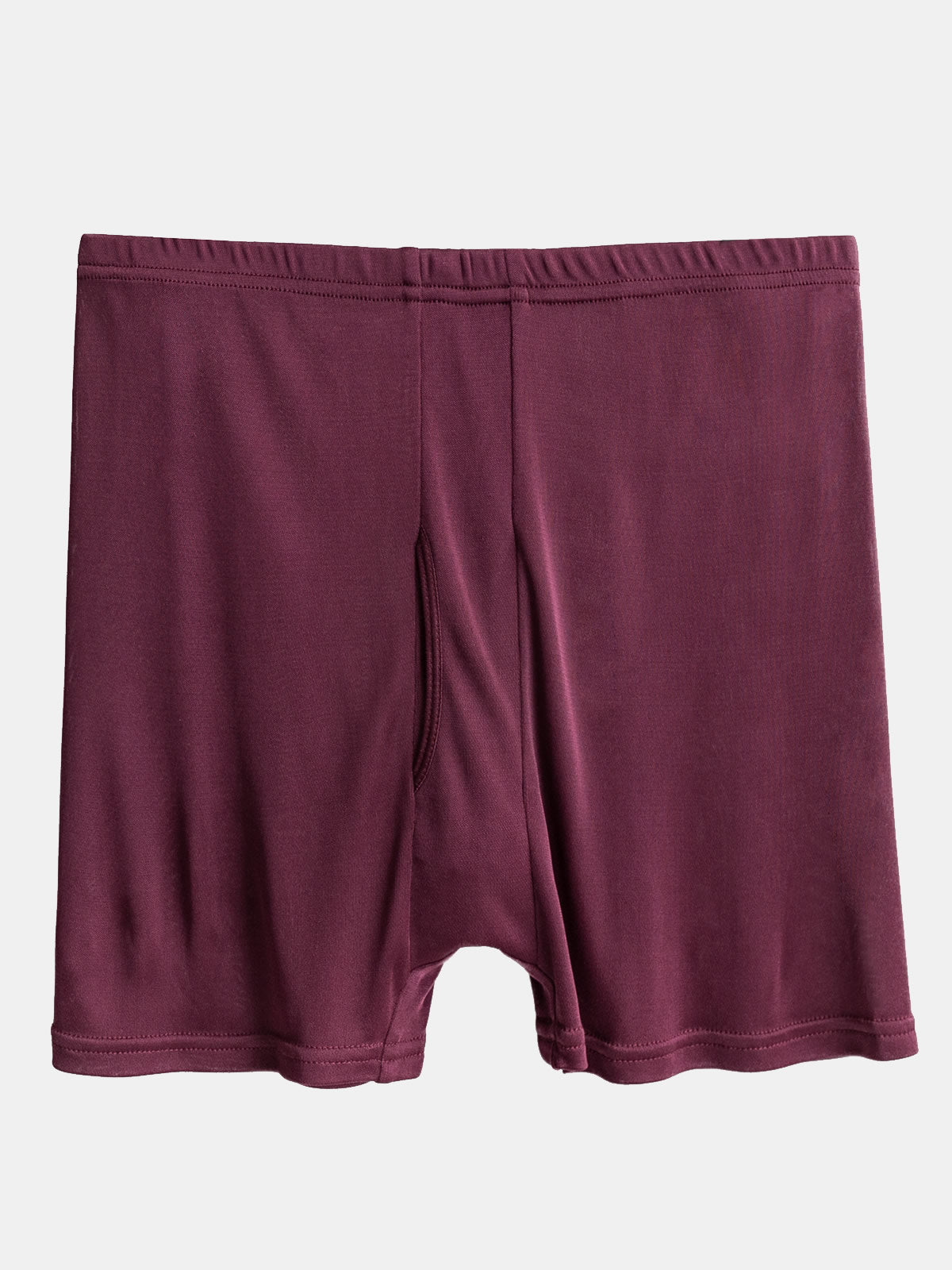 [Wine] SilkSilky Silk Knitted Mens Underwear 006