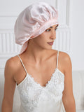 SilkSilky-DE Reine Seide Sleep Cap Rosa 001