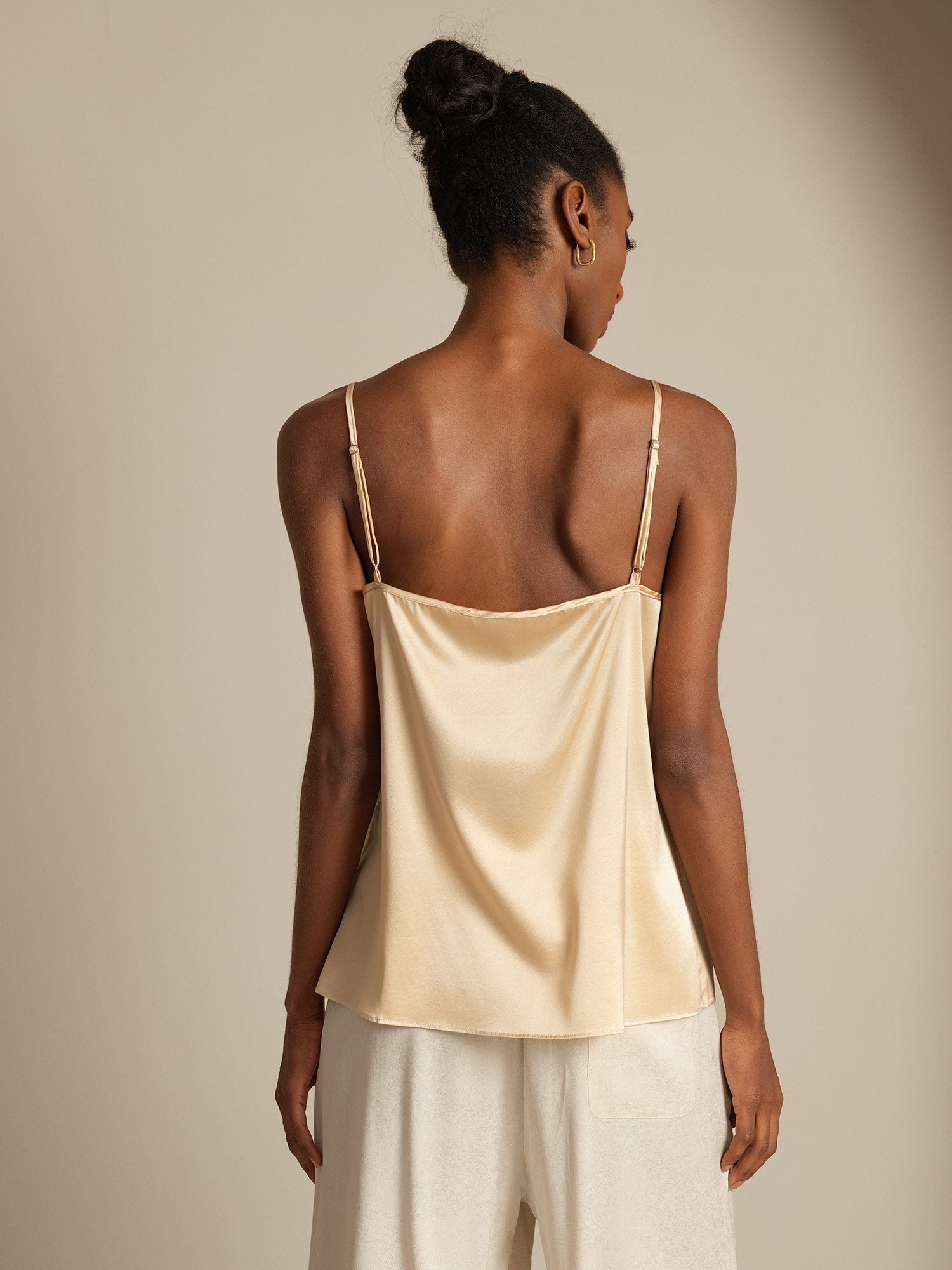 [Champagner] SilkSilky-DE 19Momme Seide Camisoles 002