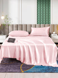 SilkSilky DE 25Momme Reine Seide Bedding Set Rosa 001