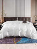 SilkSilky DE 22Momme Reine Seide Duvet Cover Silber 001