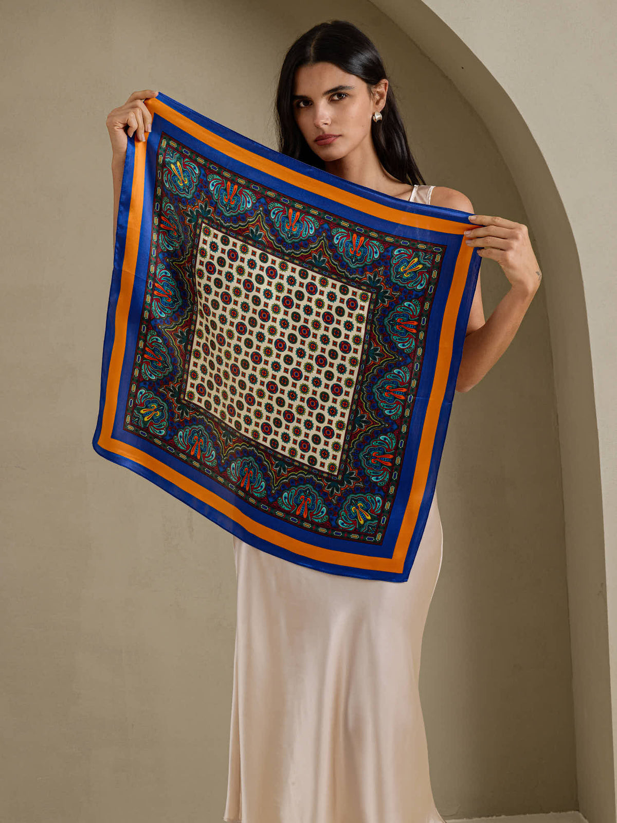 [P016] SilkSilky-DE Scarf 002