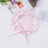 SilkSilky-DE Reine Seide Sleep Cap Hellrosa 003