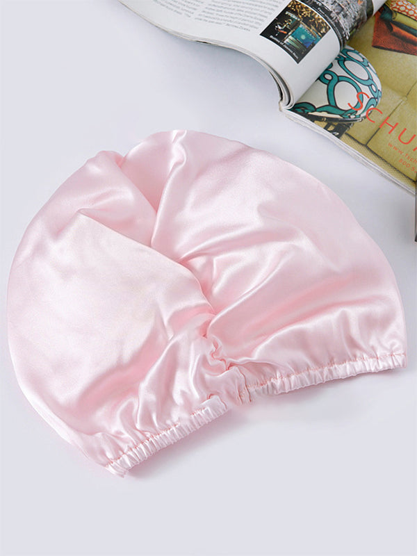 [Rosa] SilkSilky-DE Reine Seide Sleep Cap 003,