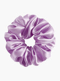 SilkSilky DE 19Momme Reine Seide Scrunchie Lavendel 003